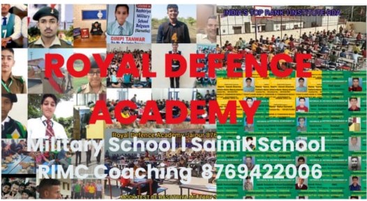 Sainik school coaching centre Military school coaching center RMS RIMC Royal Defence Academy